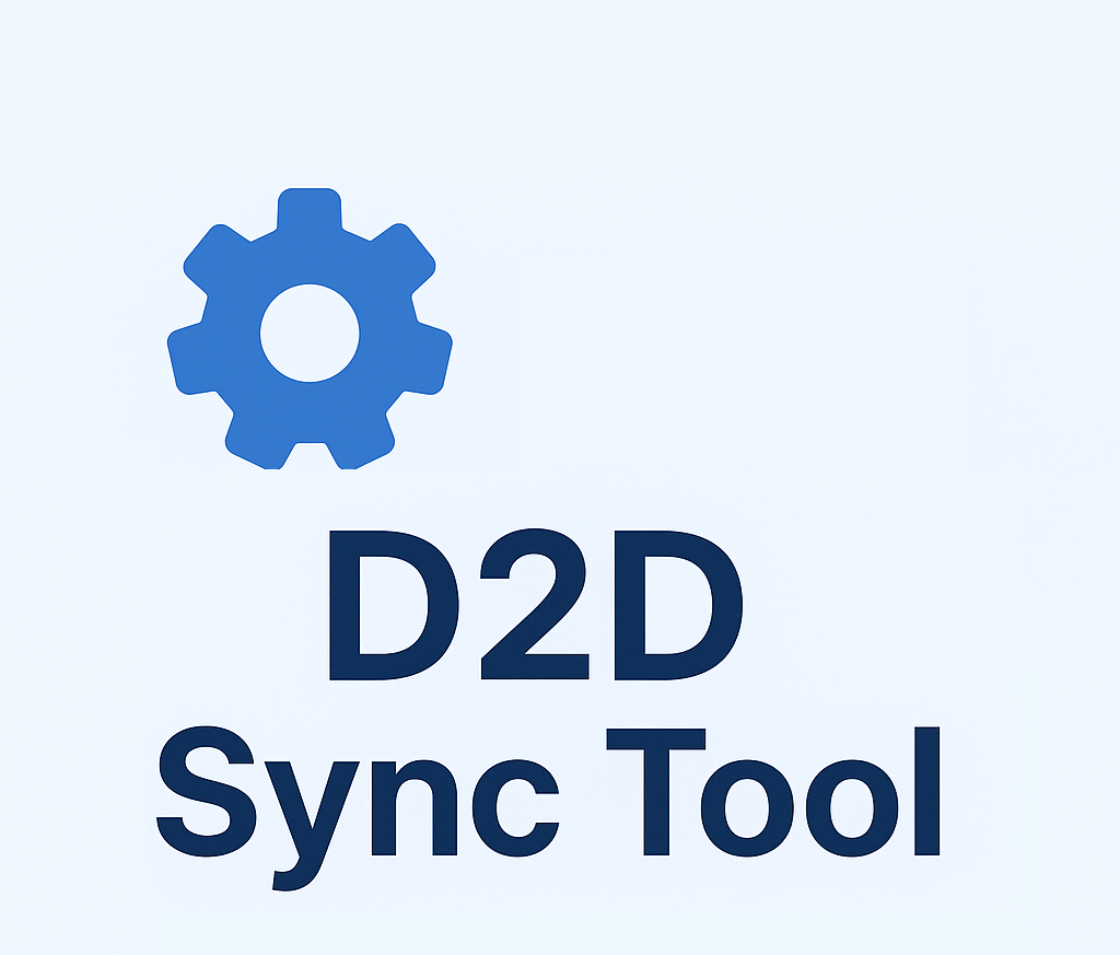 D2D Sync Tool